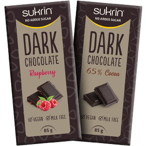 Mørk Chokolade fra Sukrin
